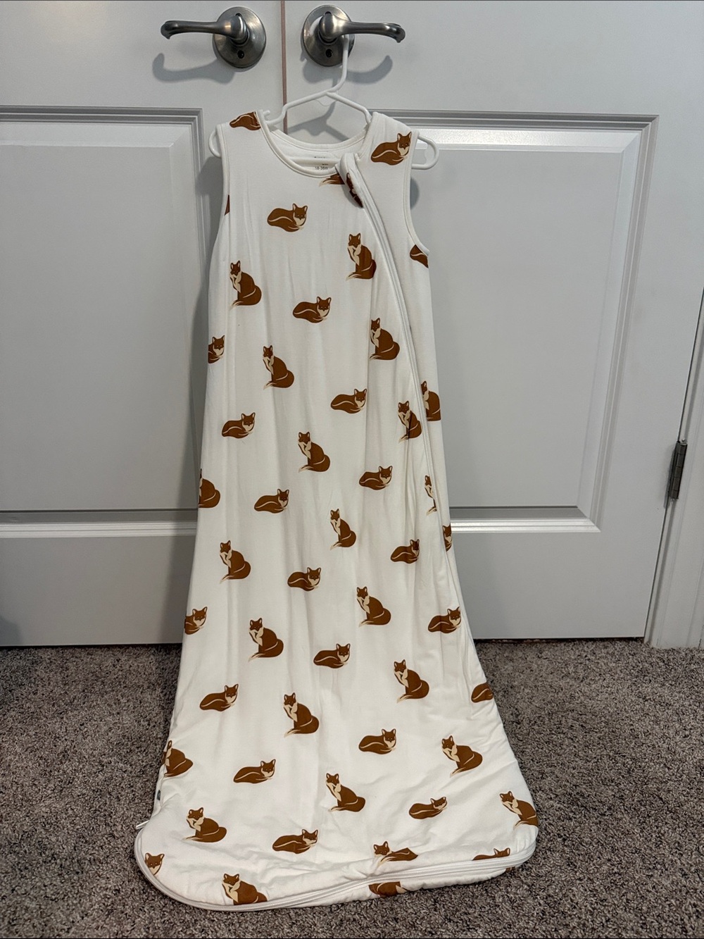 Kite baby rare fox print brand new 18 to 36 month sleep sack